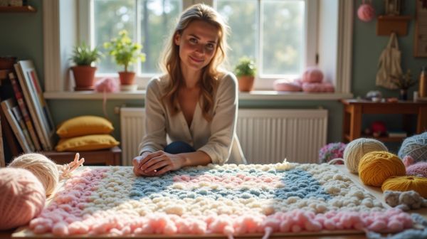 Comment créer un tapis personnalisé en tufting qui vous ressemble