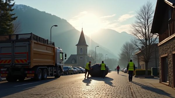 Comment gérer l'évacuation de déchets encombrants à Megève