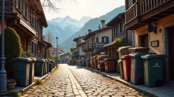 Comment gérer l'évacuation de déchets encombrants à Megève